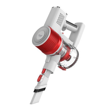 Adler | Vacuum Cleaner | AD 7051 | Cordless operating | 300 W | 22.2 V | Operating time (max) 30 min | White/Red - 2